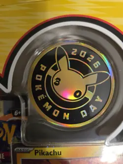 Pokemon TCG Pokemon Day 2026 Collection Box Special Edition Pikachu Promo - Image 5