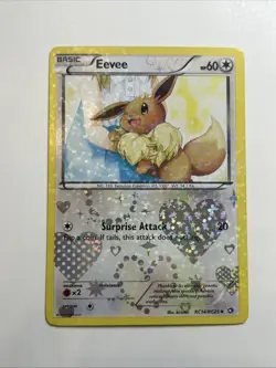 Pokemon TCG Eevee RC14/RC25 Legendary Treasures: Radiant Collection Holo - Image 1