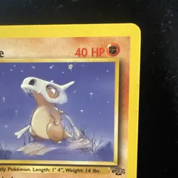 Pokemon 1999 Jungle Cubone 1st Edition 50/64 Regular English TCG - Image 4