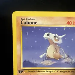 Pokemon 1999 Jungle Cubone 1st Edition 50/64 Regular English TCG - Image 5