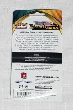 🔥 Sealed Pokemon TCG Darkness Ablaze Checklane Blister 🔥 Pikachu / Hatenna ✈ - Image 4