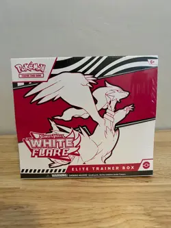 Pokemon TCG White Flare Elite Trainer Box ETB Factory Sealed New (Edge Wear) - Image 1