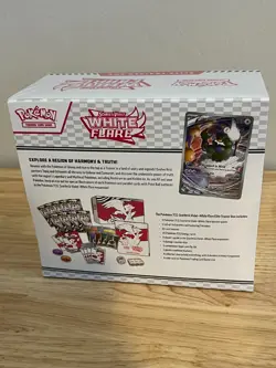 Pokemon TCG White Flare Elite Trainer Box ETB Factory Sealed New (Edge Wear) - Image 3