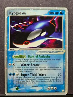 2004 Pokemon EX Hidden Legends 94/101 – Kyogre EX – Holo – LP - Image 1