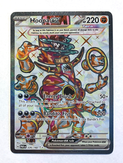 Pokemon Paradox Rift - HOOPA EX - ULTRA RARE - 226/182 - NM/M - Image 1