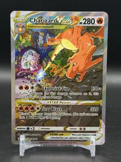 Pokemon TCG Charizard VStar SWSH262 Black Star Promo English NM - Image 1