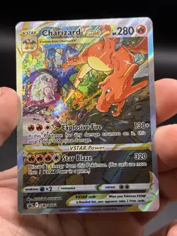 Pokemon TCG Charizard VStar SWSH262 Black Star Promo English NM - Image 3