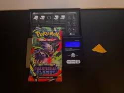 22.43g VERY HEAVY Phantasmal Flames Pokemon Sealed Booster Pack New SIR/HRU - Image 1