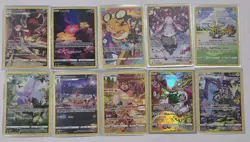 Pokemon Trainer Gallery Lot of 10 - Illustration Rare - Image 1