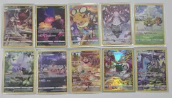 Pokemon Trainer Gallery Lot of 10 - Illustration Rare - Image 2