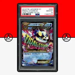 Pokemon PSA 10 Primal Kyogre Groudon EX Gaia Volcano Tidal Storm XY 032 040 070 - Image 3