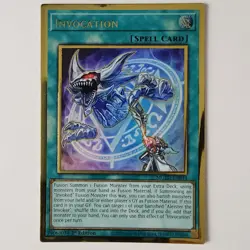 Invocation - MGED-EN044 - Premium Gold Rare - NM/VLP - 1st ed - Yugioh - Image 1
