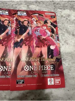 One Piece TCG EB03 Heroines Edition Sleeved Booster Pack - Lot of 11 Sealed 🔥 - Image 2