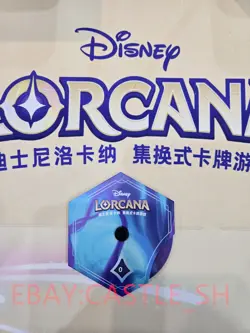 Disney Lorcana Chinese Ursula's Return Promo Lore Counter Dial Lore Tracker - Image 3