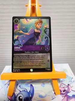 Anna (Soothing Sister) Cold Foil - Winterspell 50/204 Disney Lorcana- Legendary - Image 1