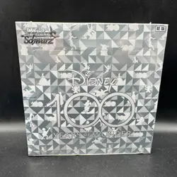 Disney 100 Celebration Trading Card Weiss Schwarz Booster Box Sealed Unopened - Image 1