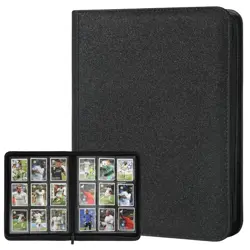 Trading Card Binder 9 Pocket, PU Cover Card Binder for 540 Cards, Premium Tra... - Image 1