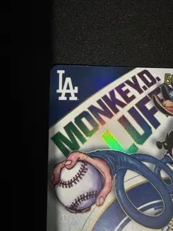 One Piece Monkey D. Luffy Dodgers Exclusive Card La Promo, OP-02, EB02-010 LP - Image 2