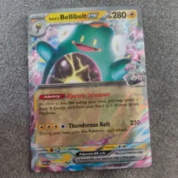 Iono's Bellibolt EX 079/217 Full Art NM/M Acending Heros Pokemon Card 2026 🔥 - Image 1