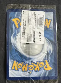 Pikachu At The Museum (SEALED) Natural History Museum Pokemon Promo Card 2026 #1 - Image 2