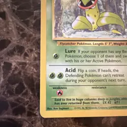 Pokemon TCG Victreebel Jungle Unlimited Rare Card 30/64 LP - Image 5