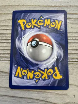 Pokemon TCG Pikachu Jungle Card 60/64 Unlimited Common With Red Ink Error (Back) - Image 2