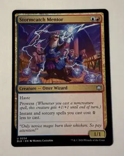 MTG Stormcatch Mentor - Bloomburrow LP - Image 1