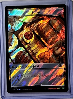 MTG Magic The Gathering LOTR Lord of the Rings Surge Foil Token Human Soldier - Image 2