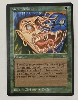 Metamorphosis Arabian Nights - NM - Green - MTG Magic the Gathering - Image 1