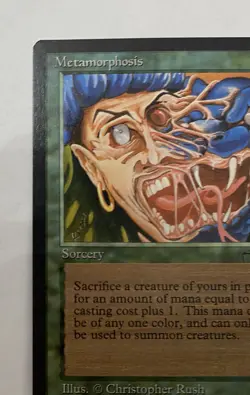 Metamorphosis Arabian Nights - NM - Green - MTG Magic the Gathering - Image 3