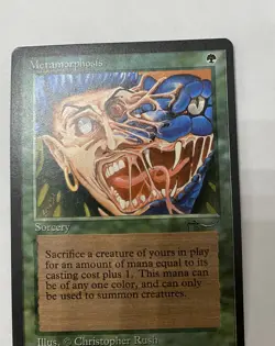 Metamorphosis Arabian Nights - NM - Green - MTG Magic the Gathering - Image 4