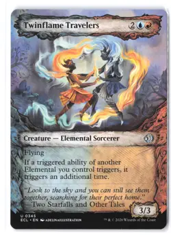 Twinflame Travelers (Showcase) 345 NM Normal Lorwyn Eclipsed MTG - Image 1