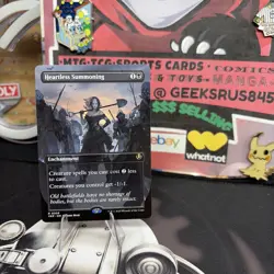 MTG Heartless Summoning Borderless Innistrad Remastered INR 0309 LP - Image 1