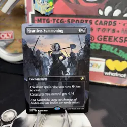 MTG Heartless Summoning Borderless Innistrad Remastered INR 0309 LP - Image 2