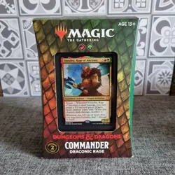 Magic: The Gathering : D&D Draconic Rage Commander Deck - New & Sealed - Image 1