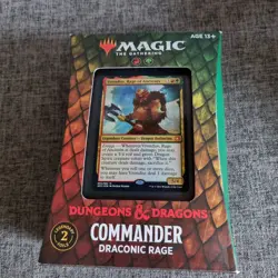 Magic: The Gathering : D&D Draconic Rage Commander Deck - New & Sealed - Image 2