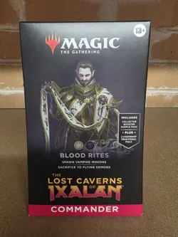 Magic the Gathering MTG The Lost Caverns of Ixalan Commander Deck Blood Rites - Image 1