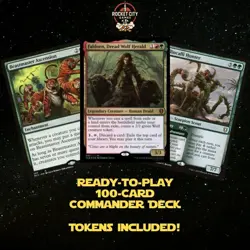 MTG Commander EDH Deck: Faldorn, Dread Wolf Herald - Image 1