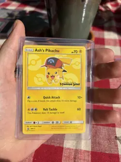 NM - Pokemon Ash's Pikachu #SM111 - I Choose You Movie Promo (40) - Image 3