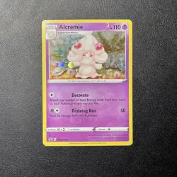 Pokemon 2020 Alcremie Promo SWSH058 Sword & Shield - Image 1