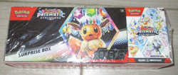 POKEMON TCG PRISMATIC EVOLUTIONS SURPRISE BOX + 6 BOOSTER BUNDLE PACKS SAM'S NEW - Image 1