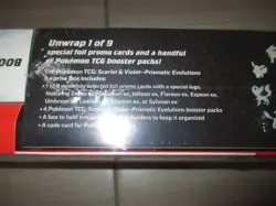 POKEMON TCG PRISMATIC EVOLUTIONS SURPRISE BOX + 6 BOOSTER BUNDLE PACKS SAM'S NEW - Image 3