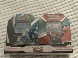 Pokemon TCG V Heroes Bundle Tins: 2-Pack of Vaporeon & Umbreon - Sealed - Image 5