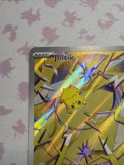 Pokemon - Joltik - 150/142 SV07: Stellar Crown - Illustration Rare - NM - Image 3