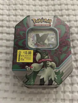 Pokemon TCG Paldea Partners Meowscarada ex Tin New Sealed 2023 - Image 2