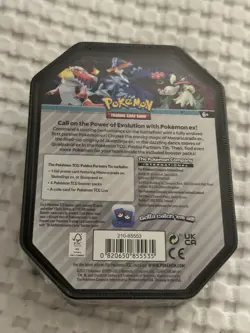 Pokemon TCG Paldea Partners Meowscarada ex Tin New Sealed 2023 - Image 3