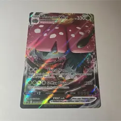 NM Pokemon Venusaur VMAX Promo Full Art Holo SWSH102 Sword & Shield 330HP Vmax - Image 1