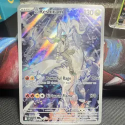 Pokemon N's Reshiram Illustration Rare Holo Sv09 167/159 English 2025 - Image 1