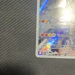 Pokemon N's Reshiram Illustration Rare Holo Sv09 167/159 English 2025 - Image 5