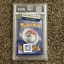 Pokemon Zapdos Movie 2000 Black Star Promo #23 AOKI ERROR PSA 10 Gem Mint - Image 2